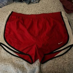 Women’s Small Red Nike Dri Fit Shorts